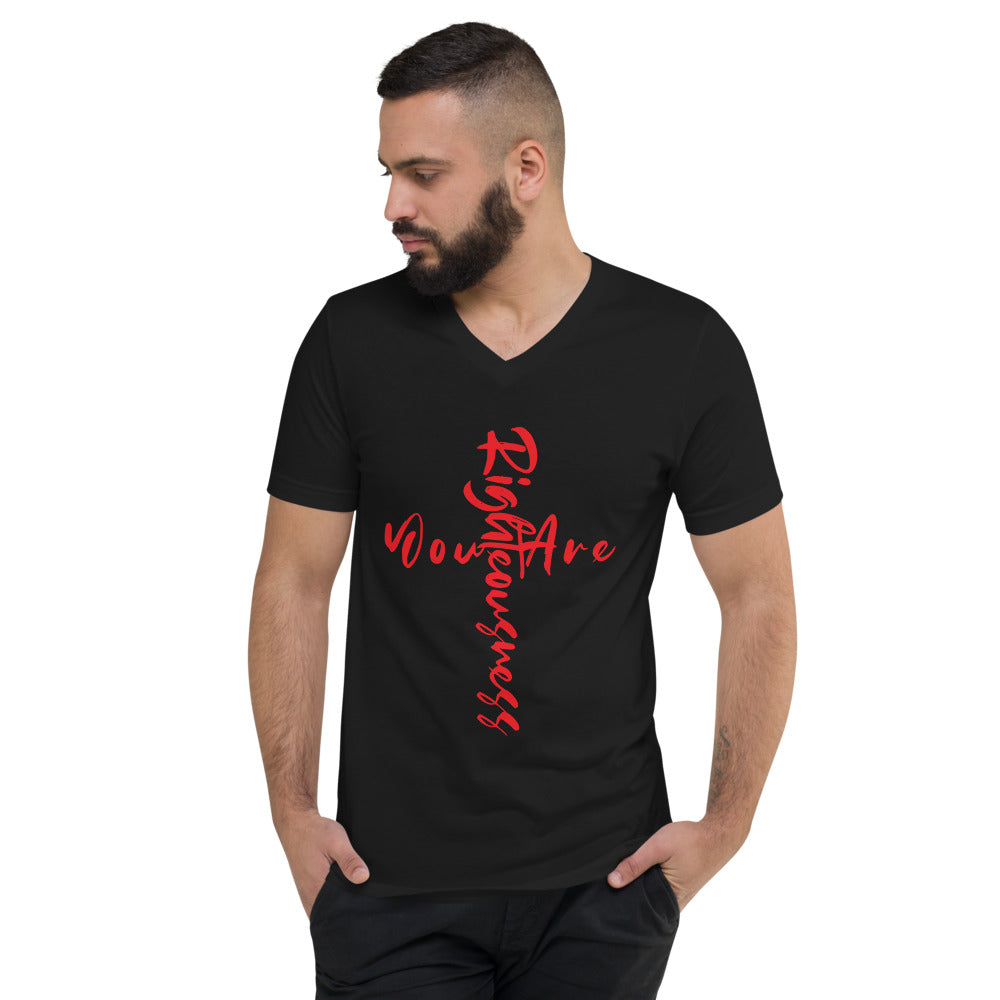 You Are Righteousness V-Neck T-Shirt