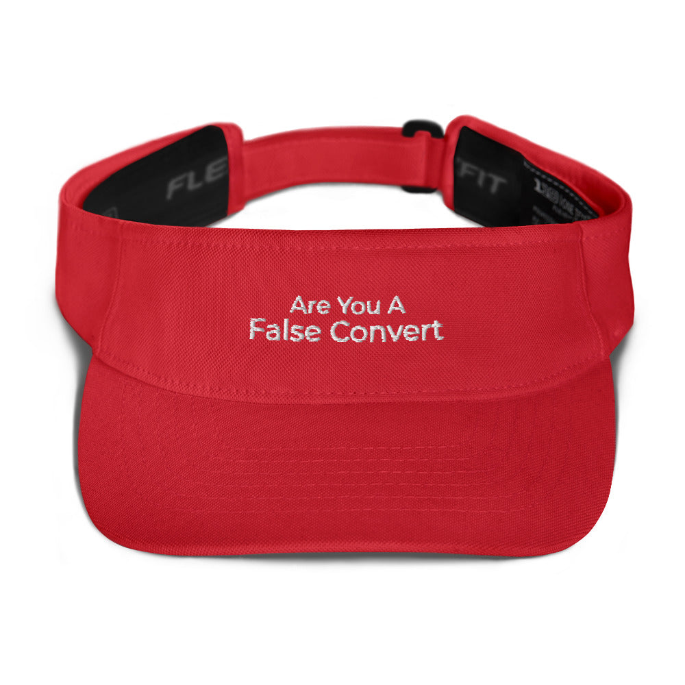 Are You A False Convert Visor
