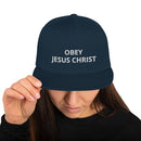 Obey Jesus Christ Snapback Hat - Have You Read The Red