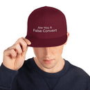 Are You A False Convert Snapback Hat - Have You Read The Red