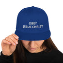 Obey Jesus Christ Snapback Hat - Have You Read The Red