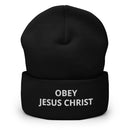 Obey Jesus Christ Cuffed Beanie - Have You Read The Red