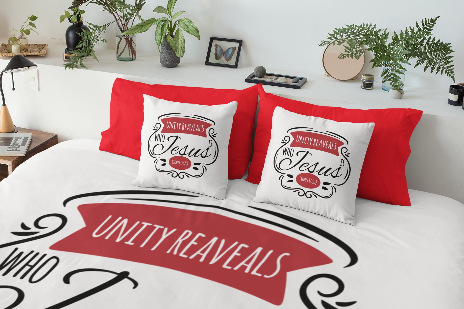 Unity Reveals Who Jesus Is (John 17:21) Throw Blanket