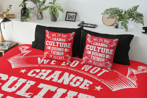 We Do Not Change Culture Doing Things In Secret ( Acts 13:47) Throw Blanket - Have You Read The Red