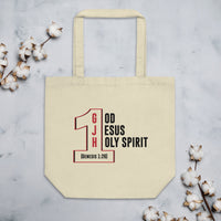 God Jesus Holy Spirit (Genesis 1:26) Tote Bag
