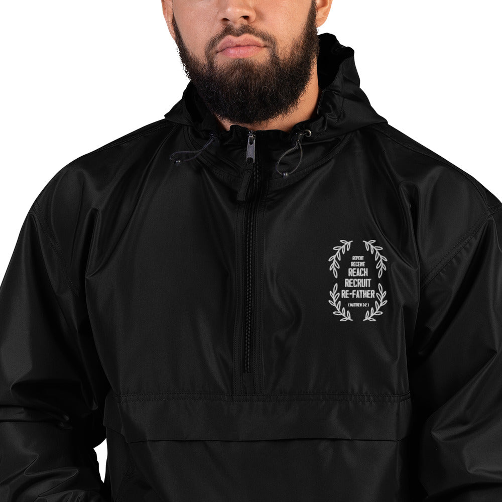 Repent Receive Reach Recruit ReFather Champion Packable Jacket - Have You Read The Red