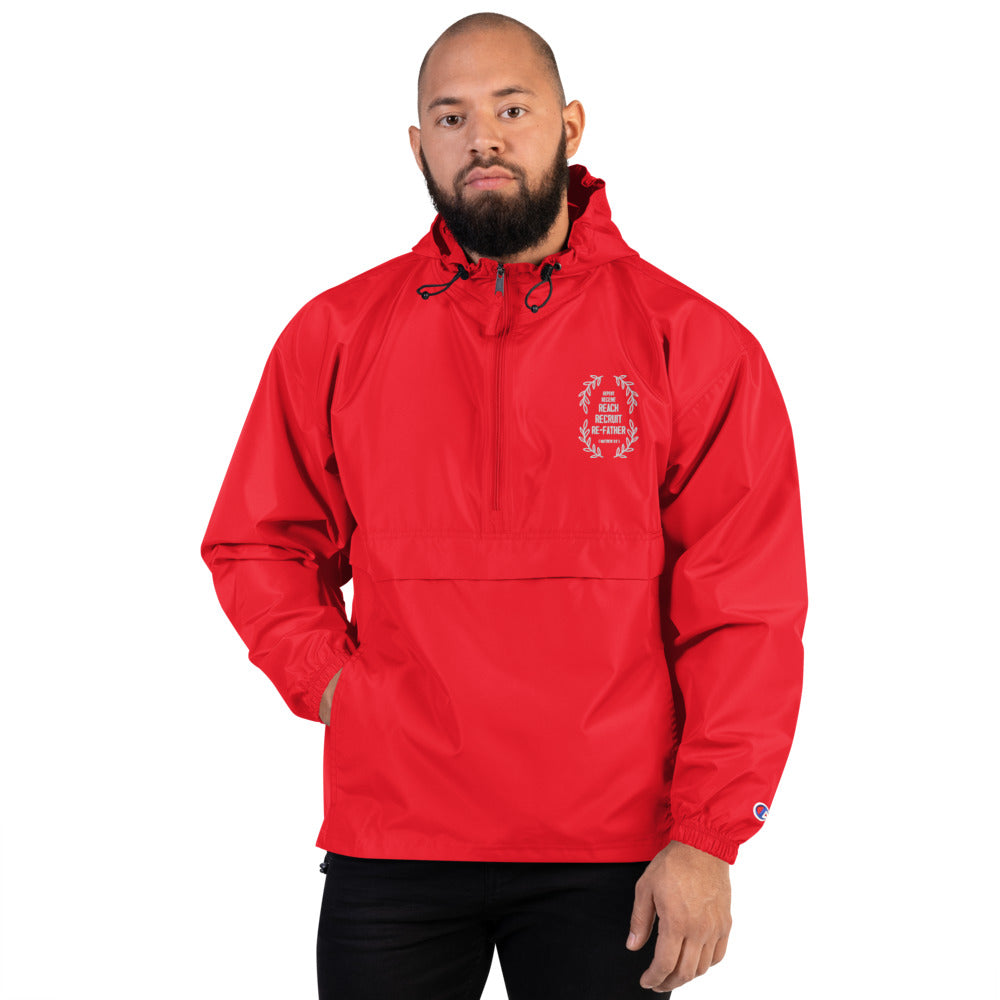 Repent Receive Reach Recruit ReFather Champion Packable Jacket - Have You Read The Red