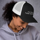 Are You A False Convert Trucker Cap - Have You Read The Red
