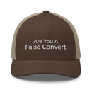 Are You A False Convert Trucker Cap - Have You Read The Red