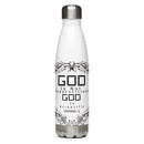 God Is Not Superstitious God Is Scientific (Genesis 1) Water Bottle - Have You Read The Red