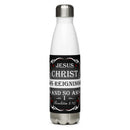 Jesus Christ Is Reigning And So Am I (Revelation 5:10) Water Bottle - Have You Read The Red