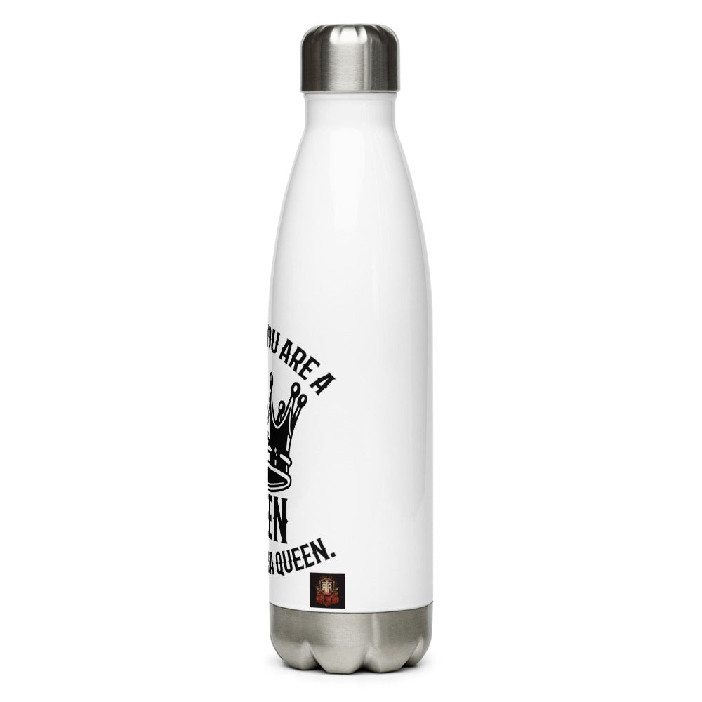 You Said You Are A Queen. Jezebel Was A Queen. (1 Kings 21:25) Water Bottle - Have You Read The Red