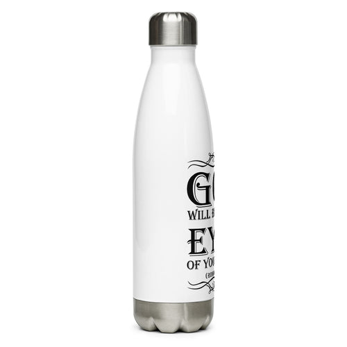 God Will Blind The Eyes Of Your Enemy (Romans 12:19) Water Bottle - Have You Read The Red
