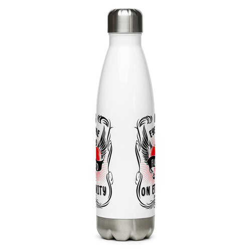 My Eyes Are Focused On Eternity (John 10:28) Water Bottle - Have You Read The Red