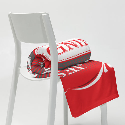 Jesus Christ Is Reigning And So Am I (Revelation 5:10) Throw Blanket - Have You Read The Red