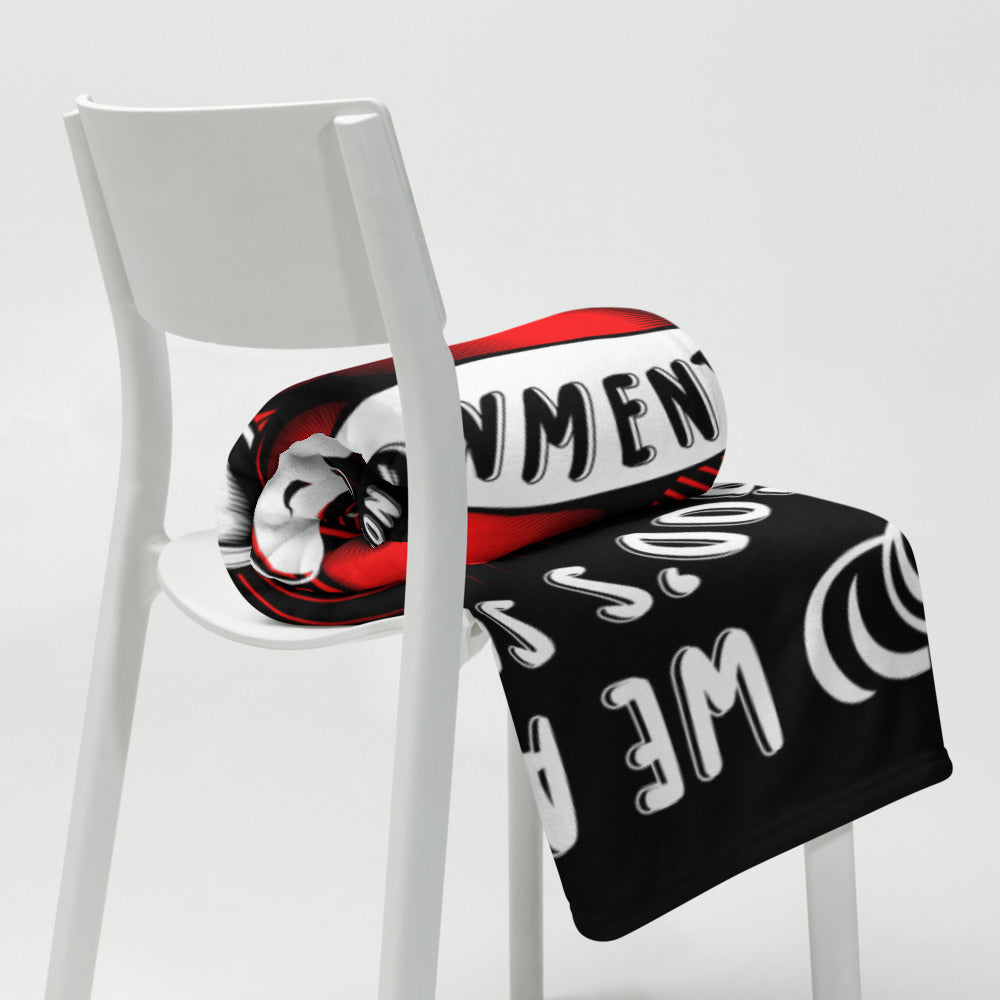 We Are God's Shadow Government On Earth (Revelation 5:10) Throw Blanket - Have You Read The Red