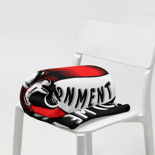 We Are God's Shadow Government On Earth (Revelation 5:10) Throw Blanket - Have You Read The Red