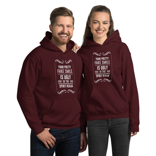 Your Pretty Fake Smile Is Ugly In The Spirit Realm (Matthew 7:15) Hoodie - Have You Read The Red