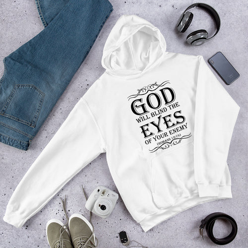 God Will Blind The Eyes Of Your Enemy (Romans 12:19) Hoodie - Have You Read The Red