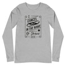 I Cancel That In The Name of Jesus. (Job 22:28) Long Sleeve Tee - Have You Read The Red