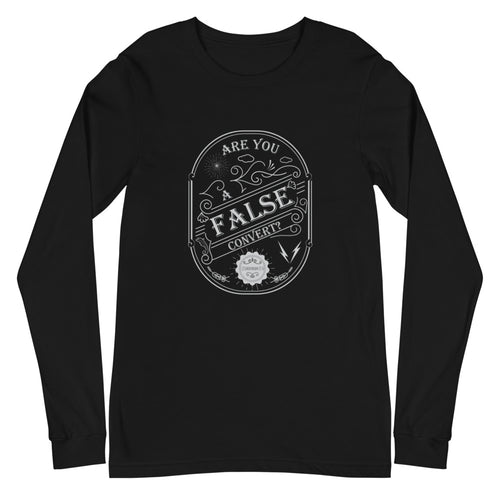 Are You A False Convert? (2 Corinthians 13:5) Long Sleeve Tee - Have You Read The Red