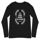 Repent, Receive, Reach, Recruit, ReFather (Matthew 3:2) Long Sleeve Tee - Have You Read The Red