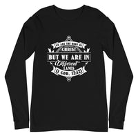 We Are The Body Of Christ But We Are In Different Lanes (1 Cor. 12:12) Long Sleeve Tee