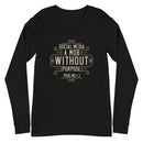 Social Media: A Mob Without A Purpose (Psalms 1:1)  Long Sleeve Tee - Have You Read The Red