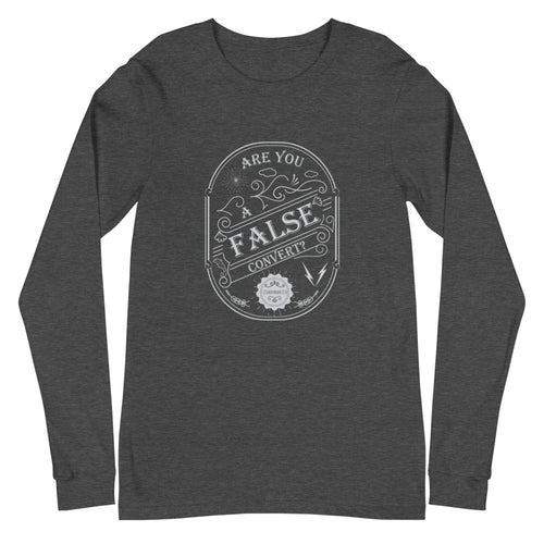 Are You A False Convert? (2 Corinthians 13:5) Long Sleeve Tee - Have You Read The Red