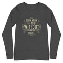 Social Media: A Mob Without A Purpose (Psalms 1:1)  Long Sleeve Tee - Have You Read The Red