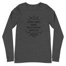 We Don't Counsel Demons.  We Cast Them Out. (Mark 16:16)  Long Sleeve Tee - Have You Read The Red