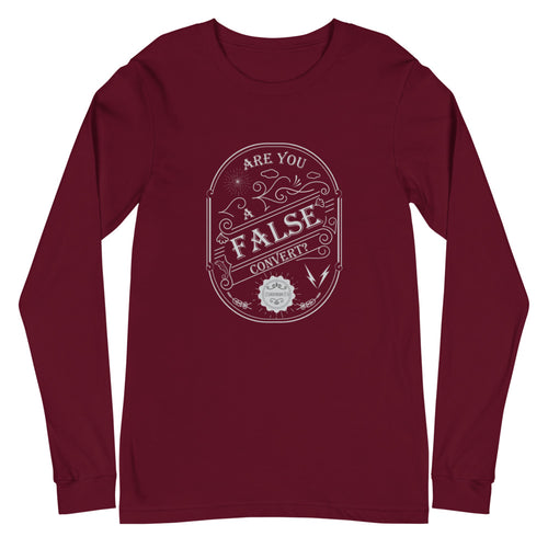 Are You A False Convert? (2 Corinthians 13:5) Long Sleeve Tee - Have You Read The Red