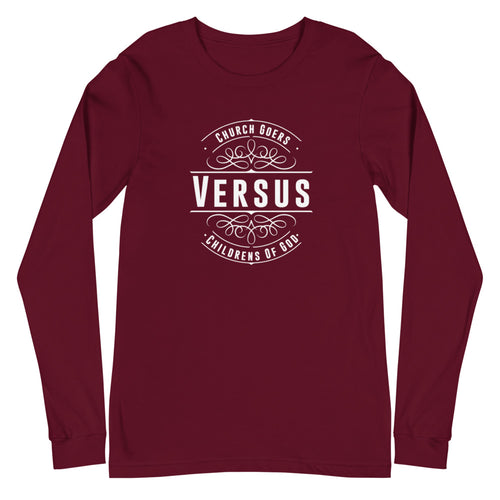 Church Goers vs. Children of God (Genesis 3:15) Long Sleeve Tee - Have You Read The Red