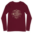 Social Media: A Mob Without A Purpose (Psalms 1:1)  Long Sleeve Tee - Have You Read The Red