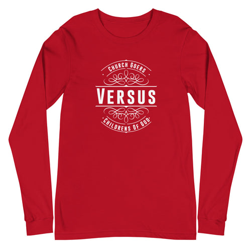 Church Goers vs. Children of God (Genesis 3:15) Long Sleeve Tee - Have You Read The Red