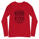 God Will Blind The Eyes Of Your Enemy (Romans 12:19) Long Sleeve Tee - Have You Read The Red