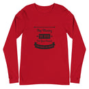 Stop Blaming The Devil For Your Harvest Of Seeds You Have Sown (Proverbs 22:8) Long Sleeve Tee - Have You Read The Red
