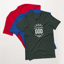 In The Beginning God (Genesis 1:1) Unisex T-Shirt - Have You Read The Red