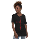 Deliverance_Recognize Repent V-Neck T-Shirt - Have You Read The Red