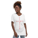 Jesus Christ Is God V-Neck T-Shirt - Have You Read The Red
