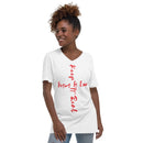 Jesus Is Love Keep It Real V-Neck T-Shirt - Have You Read The Red