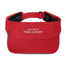 Are You A False Convert Visor - Have You Read The Red