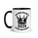 You Said You Are A Queen. Jezebel Was A Queen. (1 Kings 21:25) Mug - Have You Read The Red