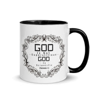 God Is Not Superstitious God Is Scientific (Genesis 1) Mug