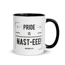 Pride Is Nast-eee! (Proverbs 8:13) Mug - Have You Read The Red