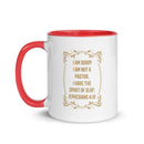 I Am Sorry I Am Not A Pastor.  I Have The Spirit of Slap. (Ephesians 4:11) Mug - Have You Read The Red