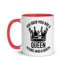 You Said You Are A Queen. Jezebel Was A Queen. (1 Kings 21:25) Mug - Have You Read The Red