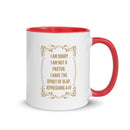 I Am Sorry I Am Not A Pastor.  I Have The Spirit of Slap. (Ephesians 4:11) Mug - Have You Read The Red