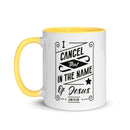 I Cancel That In The Name of Jesus. (Job 22:28) Mug - Have You Read The Red